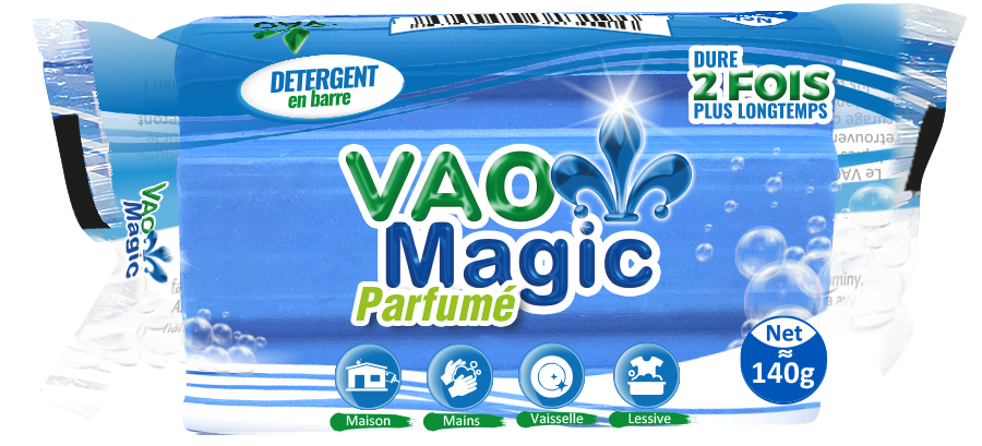 VAO Savon Magic - Détergent multiusage 140g (individuel)