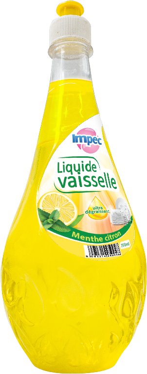 IMPEC Liquide Vaisselle - Menthe Citron (750ml)
