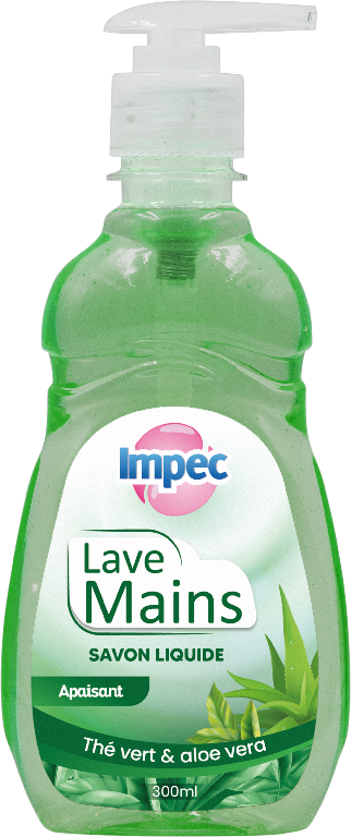 IMPEC Lave mains - Thé vert et Aloe Vera (300ml)