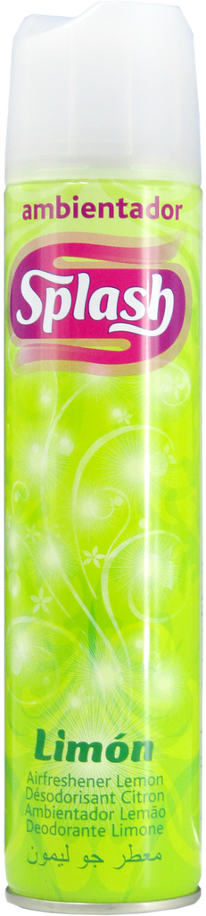ZELNOVA Splash Désodorisant - Citron (aérosol 300ml)