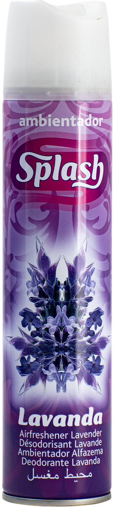 ZELNOVA Splash Désodorisant - Lavande (aérosol 300ml)