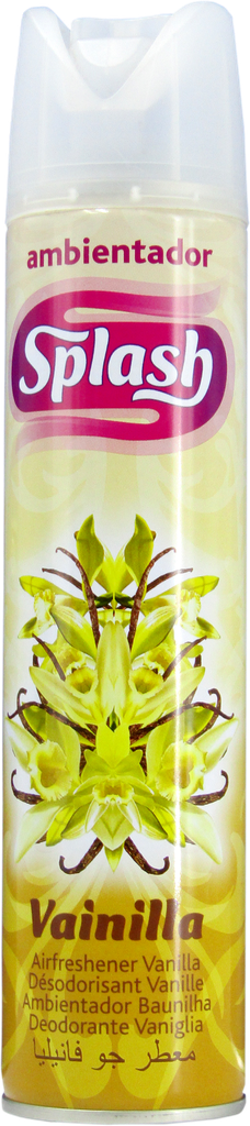 ZELNOVA Splash Désodorisant - Vanille (aérosol 300ml)