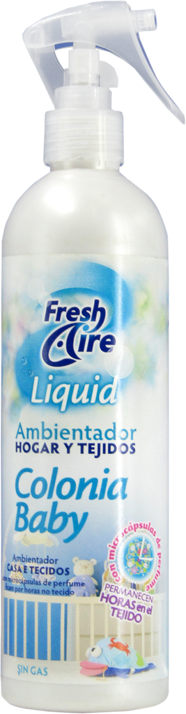 ZELNOVA Désodorisant - liquide Air &amp; textiles Bébé (400ml)