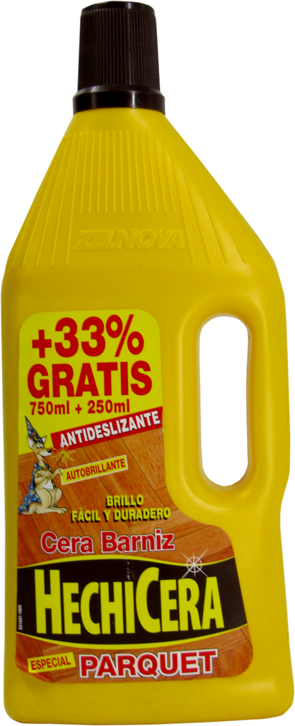 ZELNOVA Cire parquet - liège &amp; bois traité (750ml)