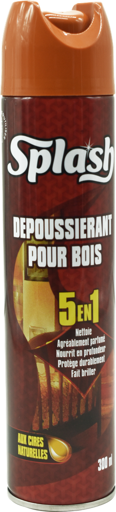 ZELNOVA Splash Dépoussiérant - antistatique meubles (aérosol 300ml)
