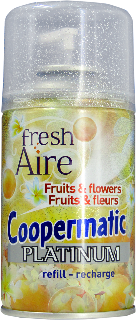 ZELNOVA Désodorisant recharge distributeur - FRESH AIRE parfum Tropical fruit (250ml)