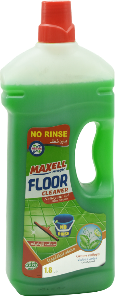 MAXELL Nettoyant sol - parfumé green valley (1,8L)
