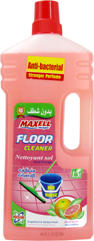 MAXELL Nettoyant sol - parfumé pamplemousse (1,8L)