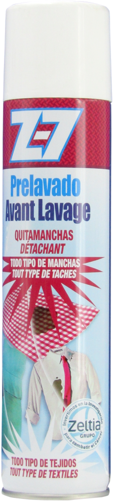 ZELNOVA Z7 Détachant linge avant lavage (en mousse 300ml)