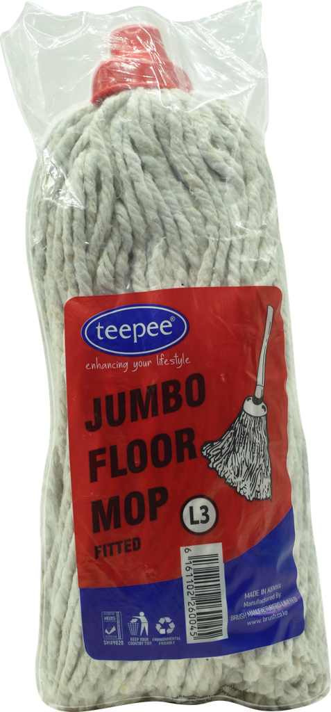 TEEPEE Mop rasta avec manche (L3F)