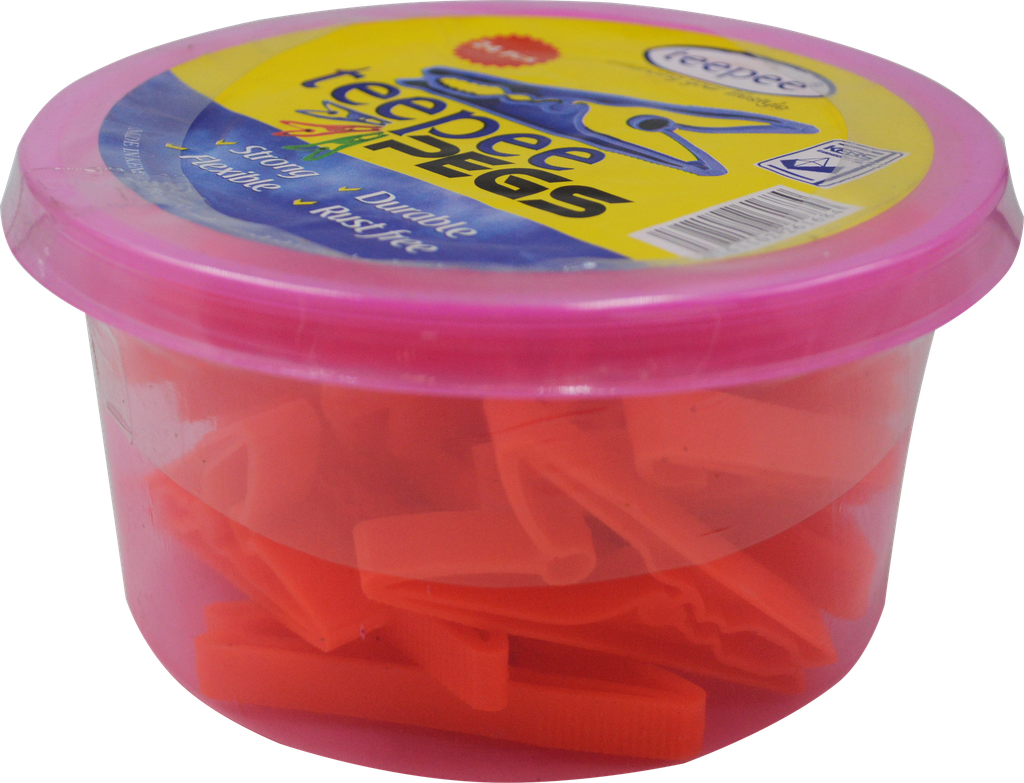 TEEPEE Pince à linge en boîte (x24)