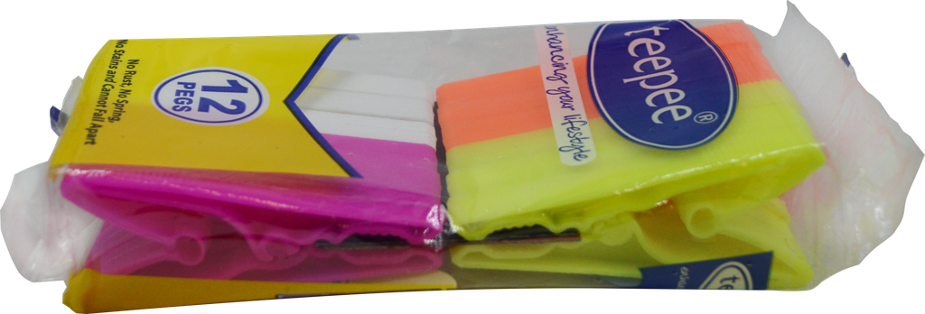 TEEPEE Pince à linge en sachet (x12)