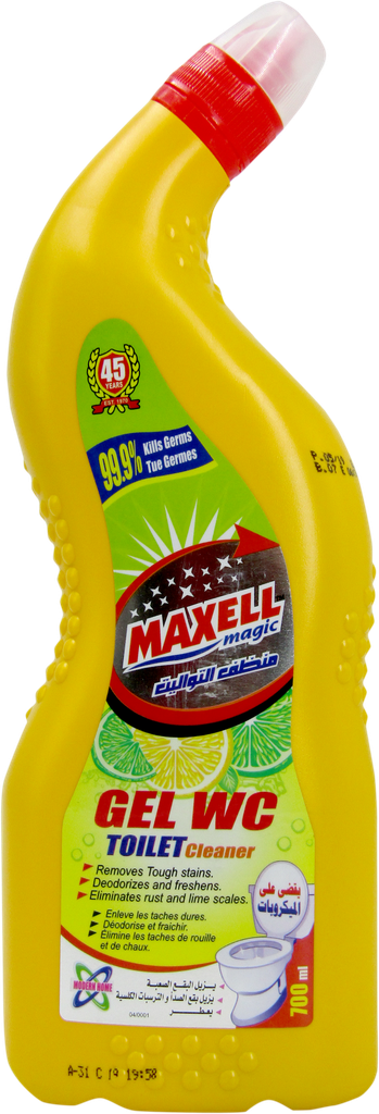 MAXELL Gel WC - Citron (700ml)