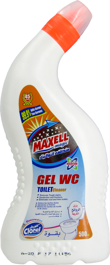 MAXELL Gel WC - avec javel (500ml)