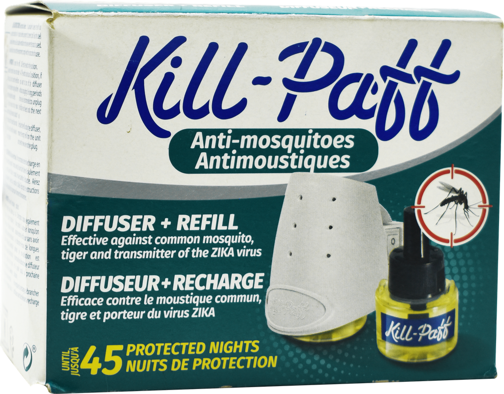 ZELNOVA Diffuseur électrique KILL PAFF - anti-moustique + recharge