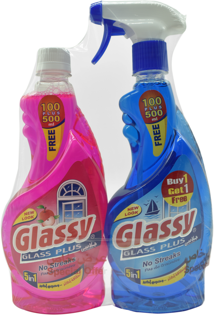 GLASSY Lave vitre - aquamarine (pistolet 600ml)