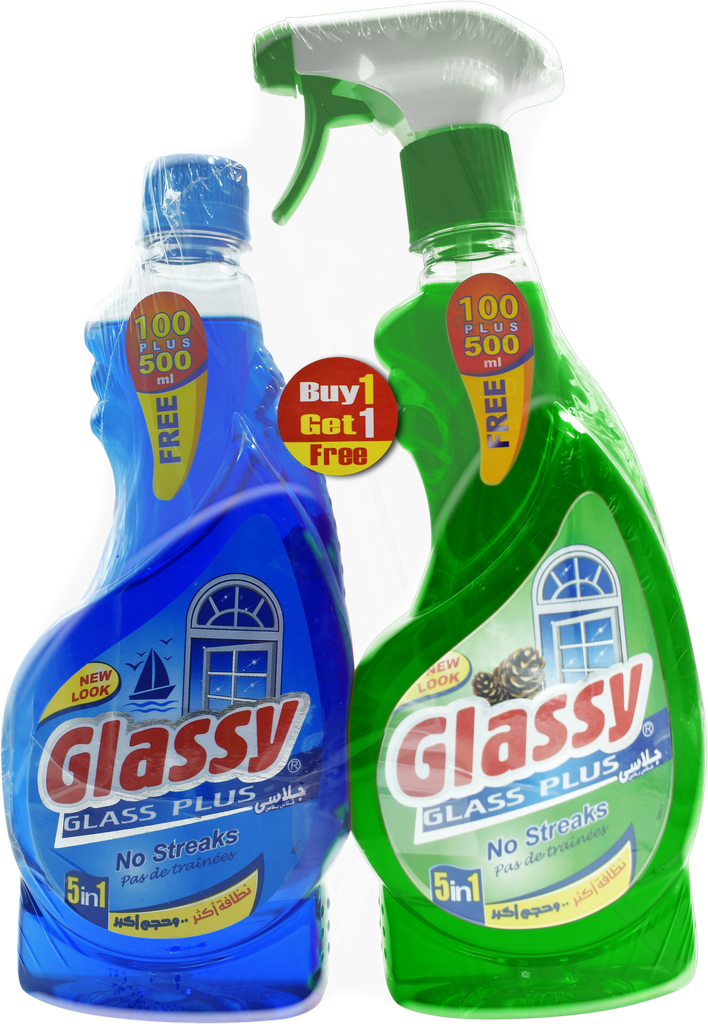 GLASSY Lave vitre - pin (pistolet 600ml)