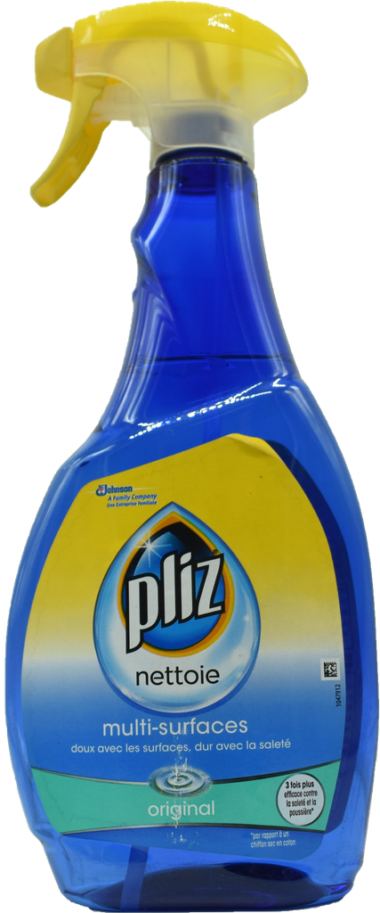 PLIZ Nettoyant multi-surface - 5en1 (pistolet 500ml)