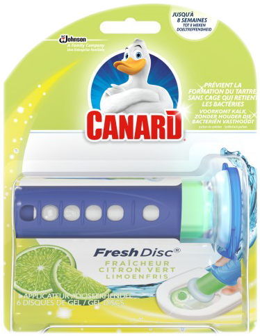 CANARD Fresh disc WC - fraîcheur citron vert (36ml)