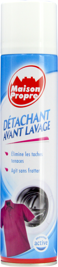 MAISON PROPRE Détachant avant lavage - mousse active (aérosol 300ml)