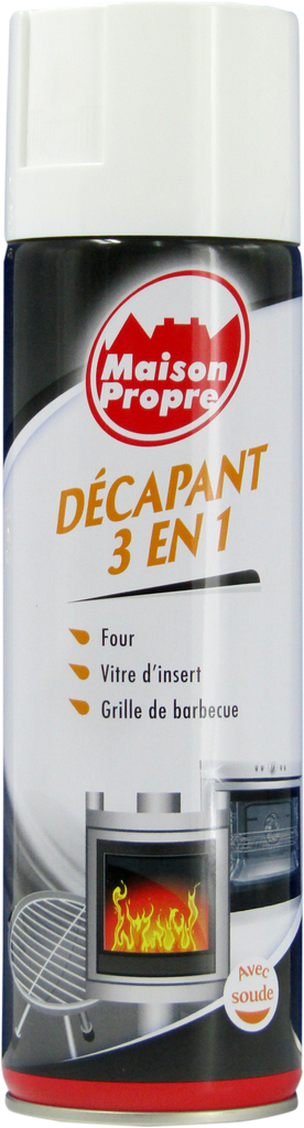 MAISON PROPRE Décapant four - 3en1 four, vitre d'insert, grille barbecue (500ml)