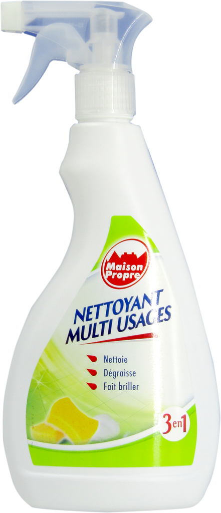 MAISON PROPRE Nettoyant multi usages - 3en1 néttoie, dégraisse, fait briller (500ml)