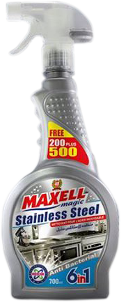 MAXELL Nettoyant inox (pistolet 700ml)