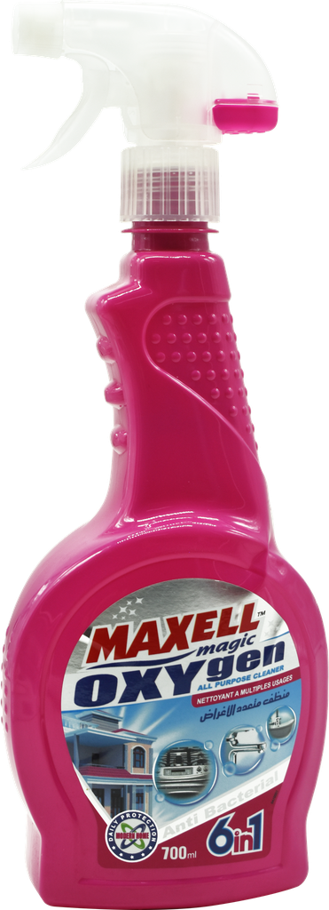 MAXELL Nettoyant multi-surfaces oxy (pistolet 700ml)