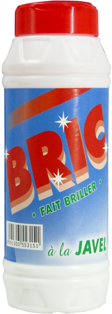 BRIC Poudre à récurer - javel (400g)