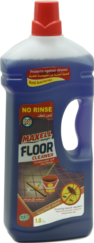MAXELL Nettoyant sol - parfumé antibactérien (1,8L)