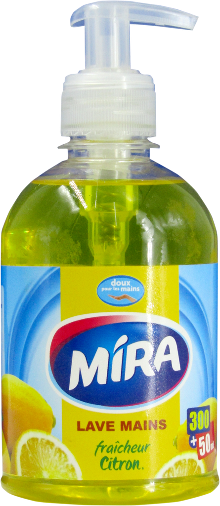 MIRA Savon liquide mains - citron (350ml)