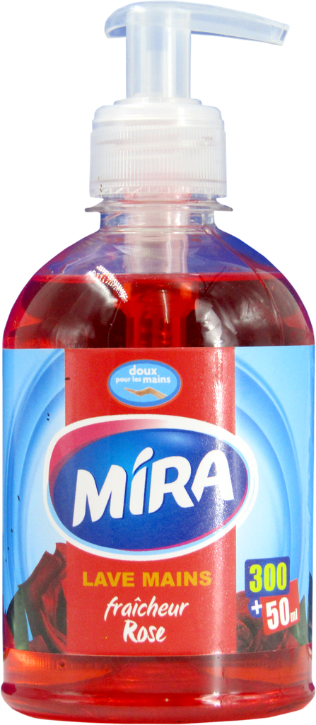 MIRA Savon liquide mains - fraise (350ml)