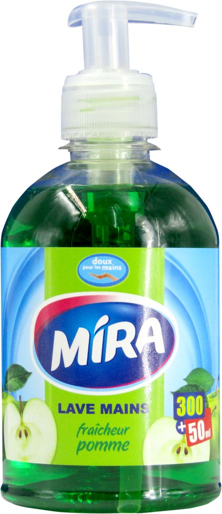 MIRA Savon liquide mains - pomme (350ml)