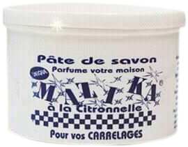 MAZIKA Pâte de savon - citronnelle