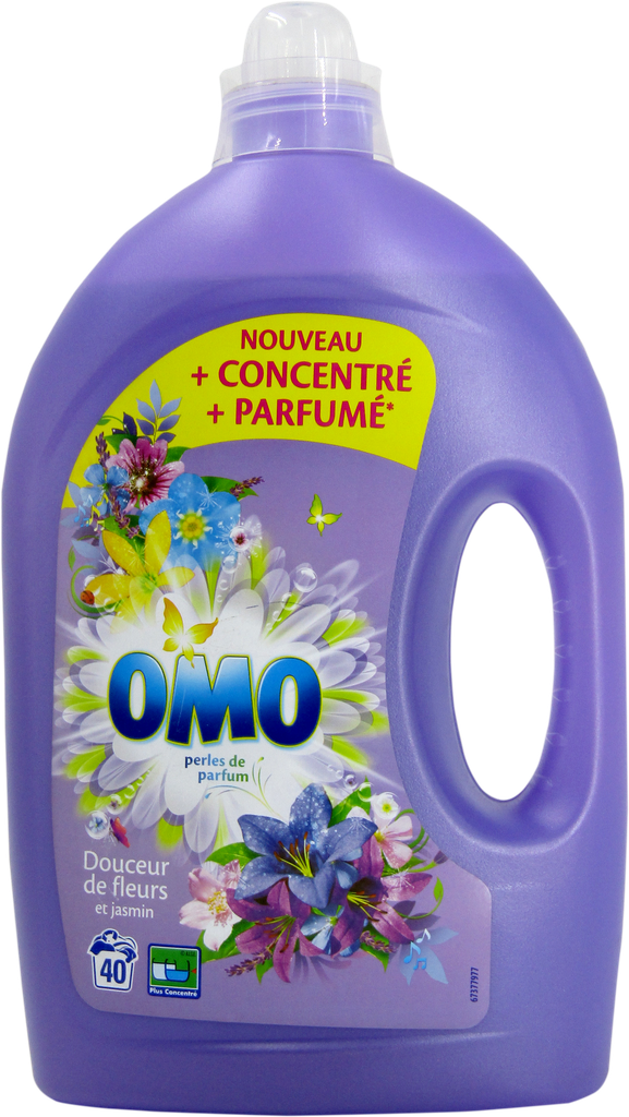 OMO Liquide lessive - douceur de fleur (2L)