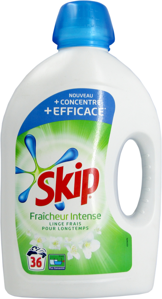 SKIP Lessive liquide - fraîcheur 34 lavages (1,7L)