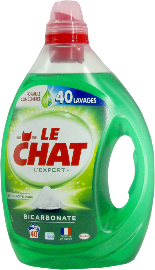 LE CHAT Lessive liquide - expert-bicarbonate (2L)