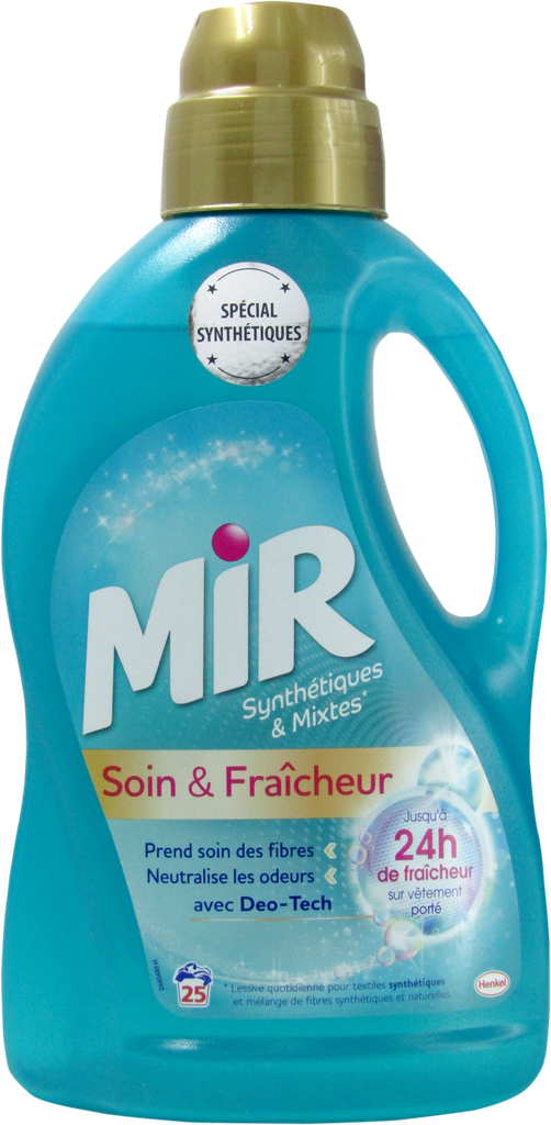 MIR Lessive liquide - soin &amp; fraîcheur (1,5L)