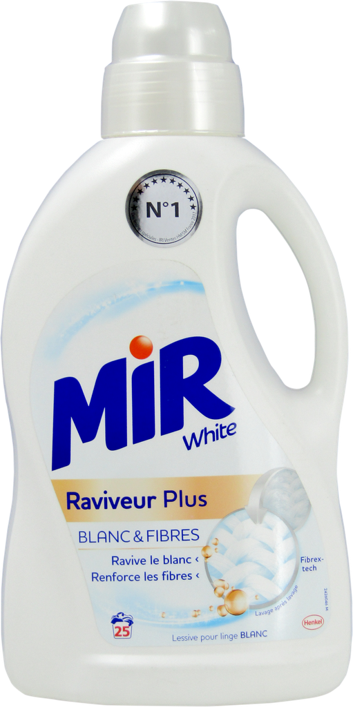 MIR Lessive liquide - white raviveur 3D (1,5L)