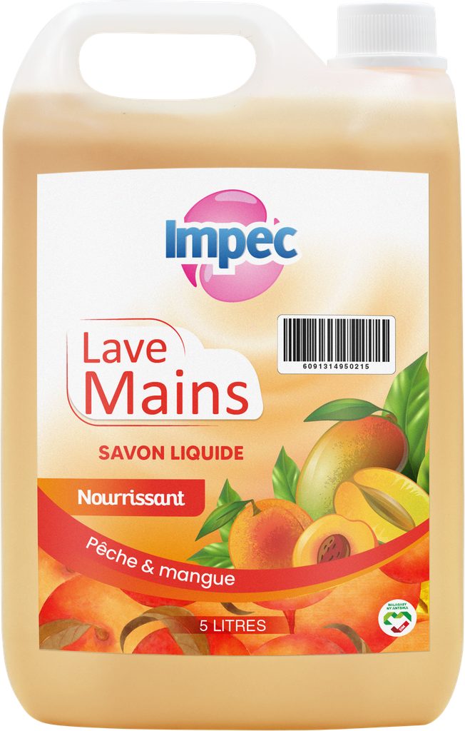 IMPEC Lave mains - Pêche mangue (5L)