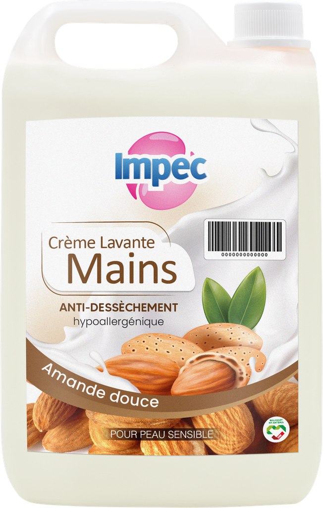 IMPEC Crème lavante - Amande douce (5L)