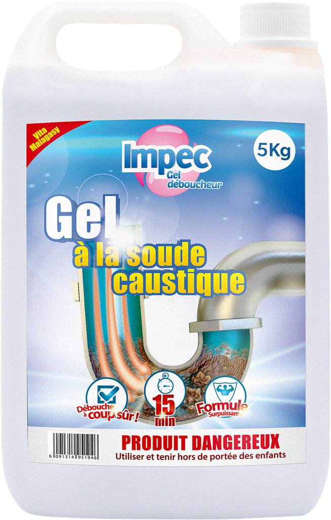 IMPEC Déboucheur à la soude (5kg)