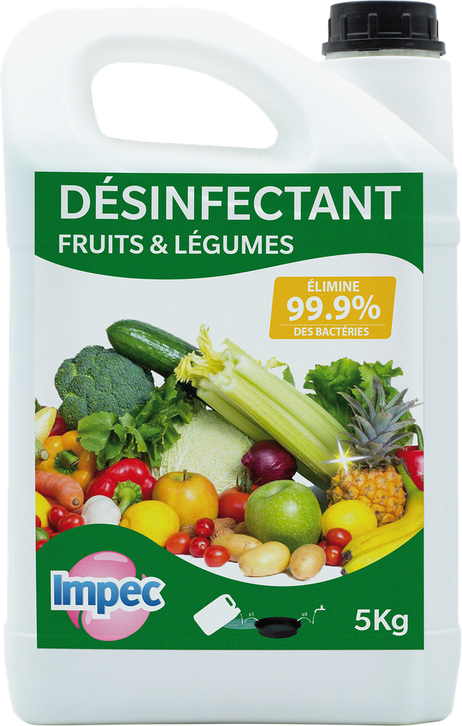 IMPEC Désinfectant fruits &amp; légumes (5kg)