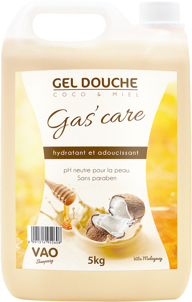 GAS'CARE Gel Douche - Coco Miel (5kg)