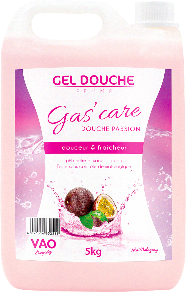GAS'CARE Gel Douche - Passion (5kg)