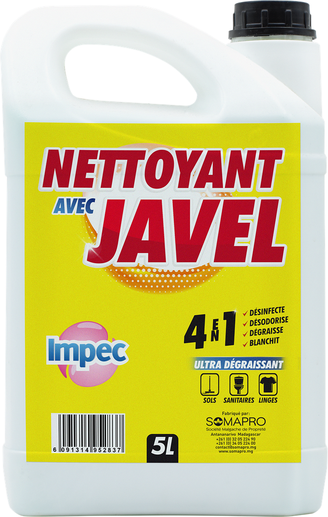 IMPEC Nettoyant avec javel (5kg)