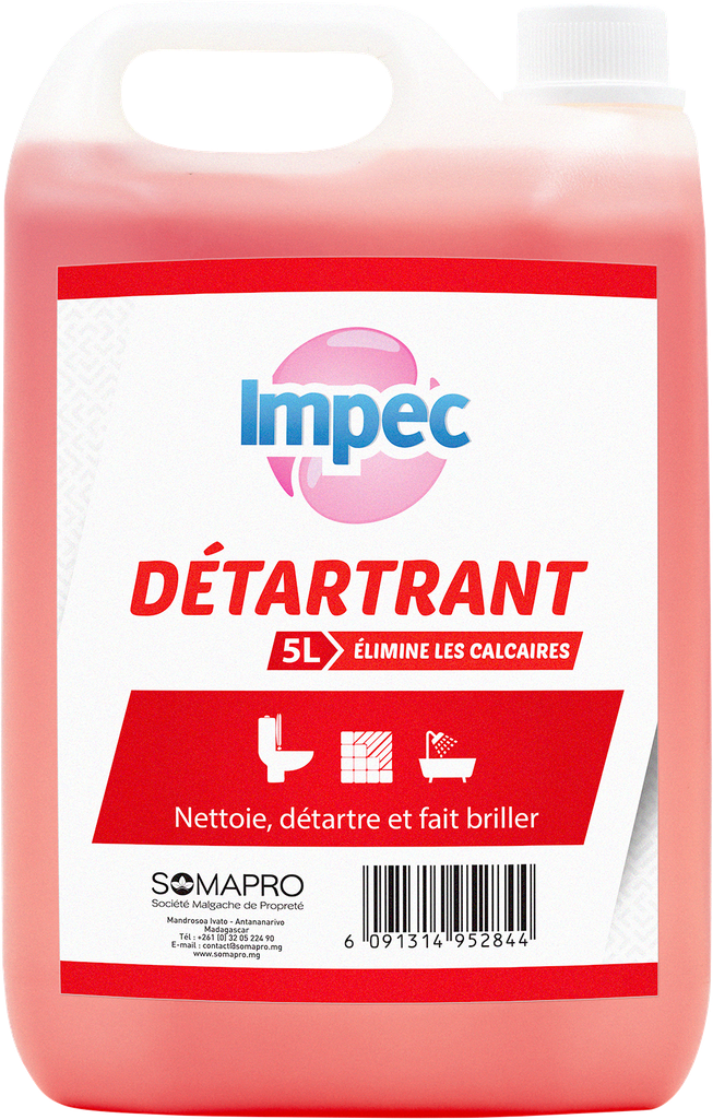 IMPEC Détartrant ménager rouge (5L)