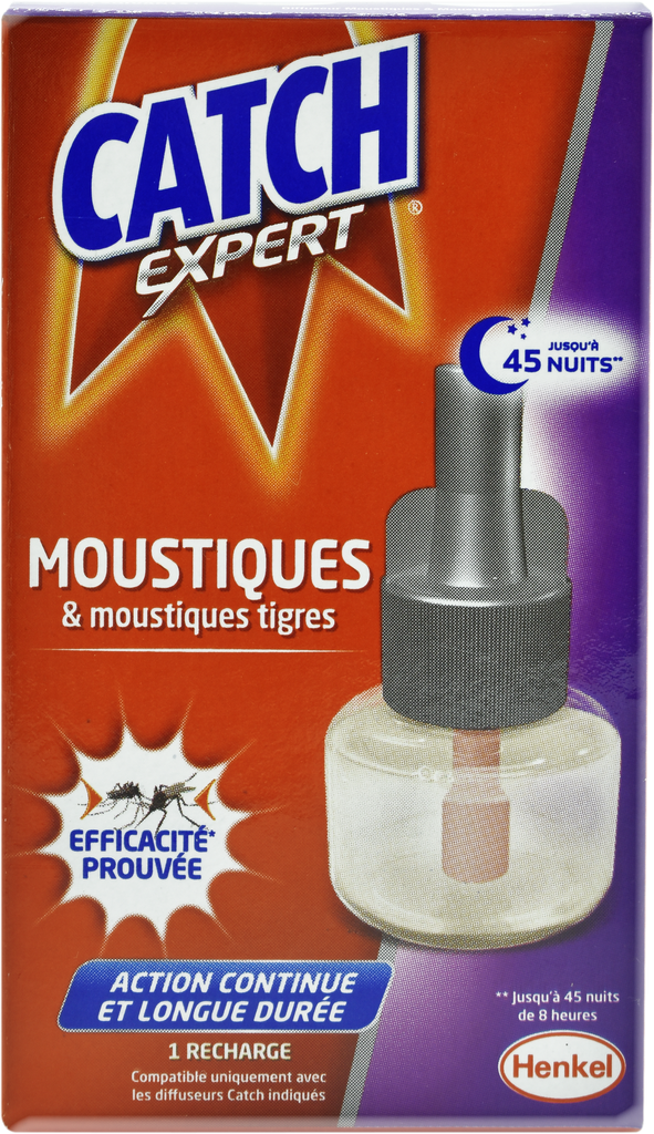CATCH recharge - electrique sans parfum 45 nuits (18ml)