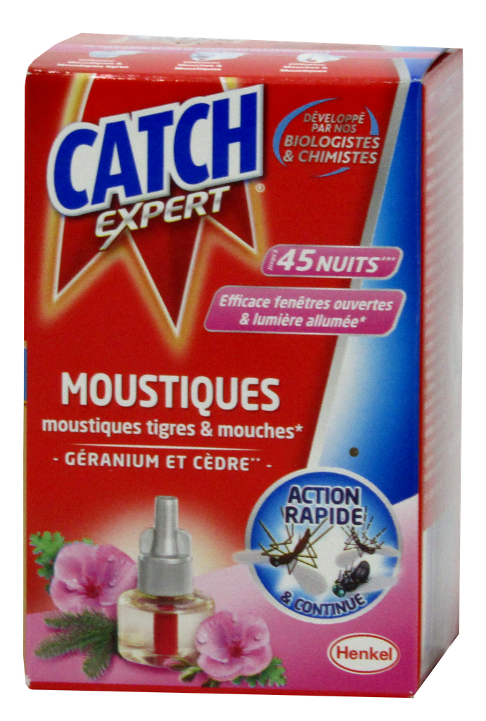 CATCH recharge - electrique géranium 45 nuits (18ml)