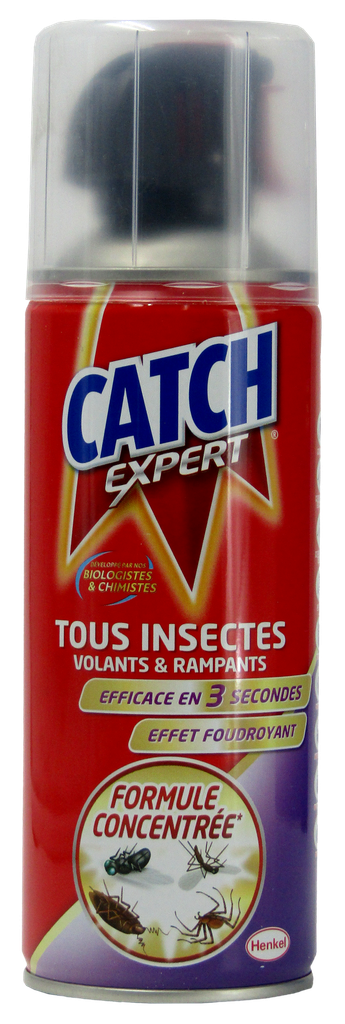 CATCH insecticide - tous insectes (aérosol 400ml)